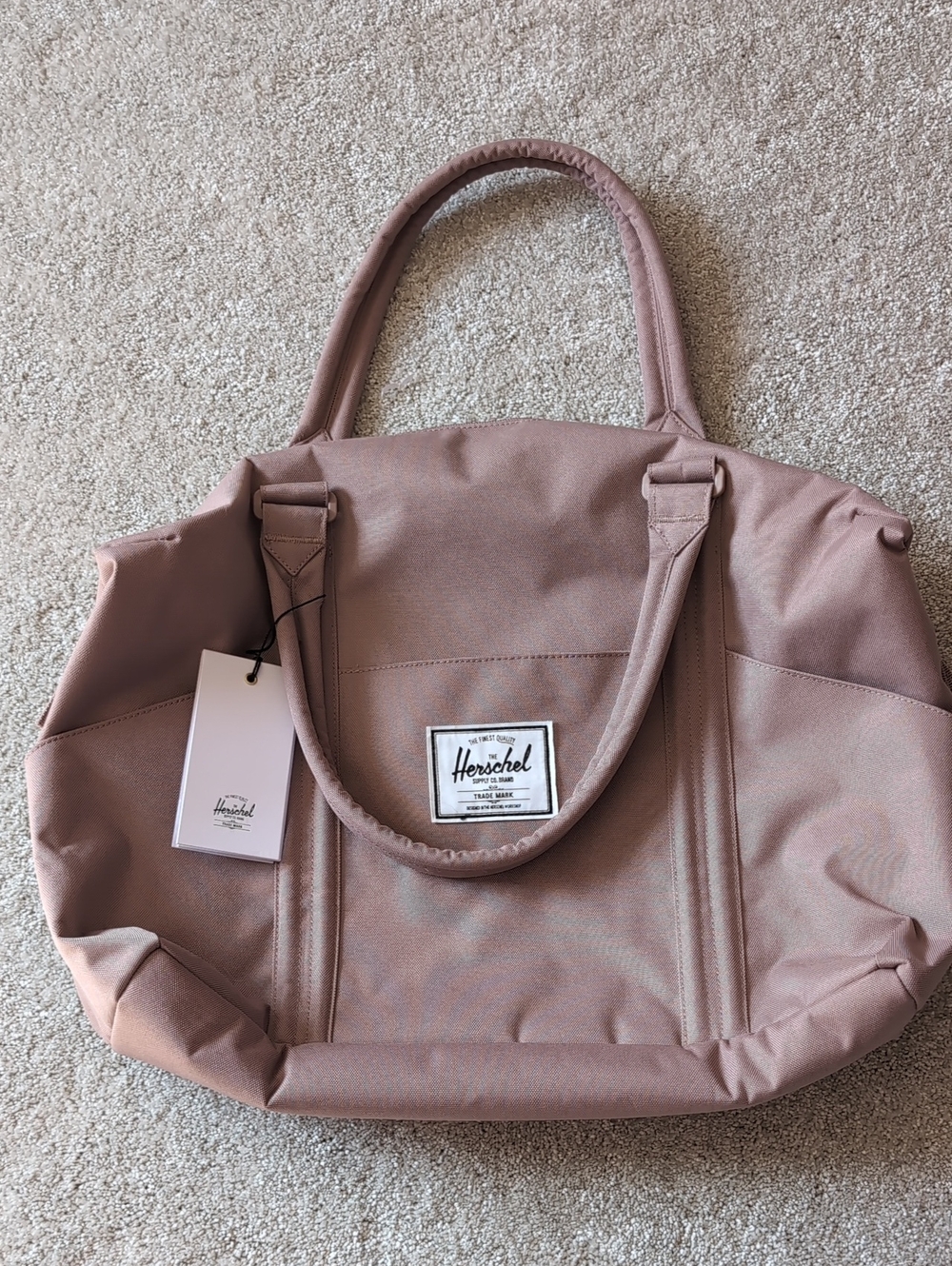 Herschel Strand Duffle Bag in Ash Rose